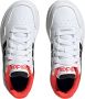 Adidas Sportswear Hoops 3.0 sneakers wit zwart rood Imitatieleer 35 1 2 - Thumbnail 11