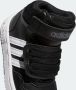 Adidas Sportswear Hoop Mid sneakers zwart wit grijs Imitatieleer 19 - Thumbnail 10