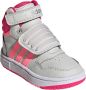 Adidas SPORTSWEAR Hoops Mid 3.0 AC Basketbalschoenen Baby Grey Kinderen - Thumbnail 9