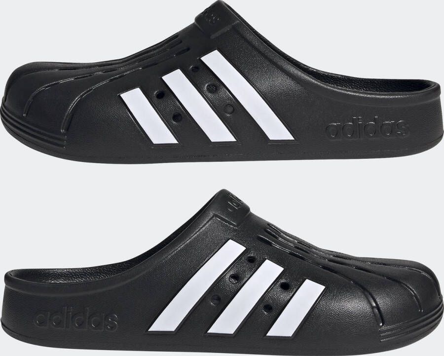 adidas Sportswear adilette Instappers Unisex Zwart