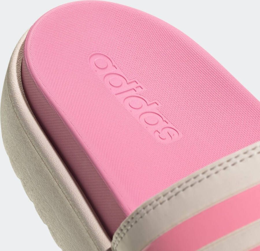 adidas Sportswear adilette Platform Badslippers Dames Roze