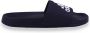 Adidas Adilette Shower Badge of Sport Cloudfoam Sandalen blauw - Thumbnail 5