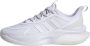 Adidas Sportswear Alphabounce+ Sustainable Bounce Lifestyle Hardloopschoenen Unisex Wit - Thumbnail 5