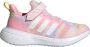 Adidas Sportswear FortaRun 2.0 Cloudfoam Schoenen met Elastische Veters en Klittenband Kinderen Roze - Thumbnail 3