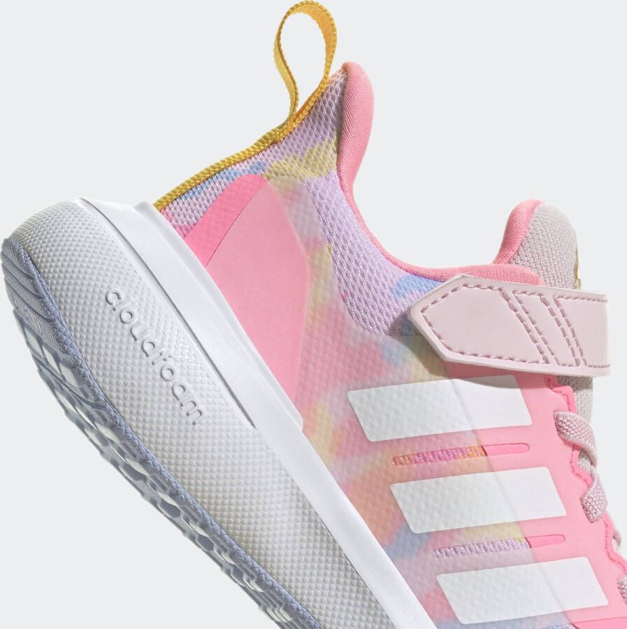 adidas Sportswear FortaRun 2.0 Cloudfoam Schoenen met Elastische Veters en Klittenband Kinderen Roze