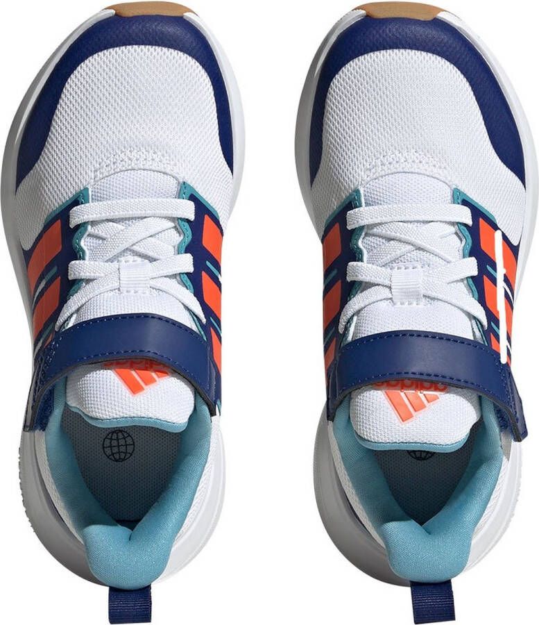 adidas Sportswear Fortarun 2.0 El Kindersneakers Ftwwht Solred Vicblu Kinderen