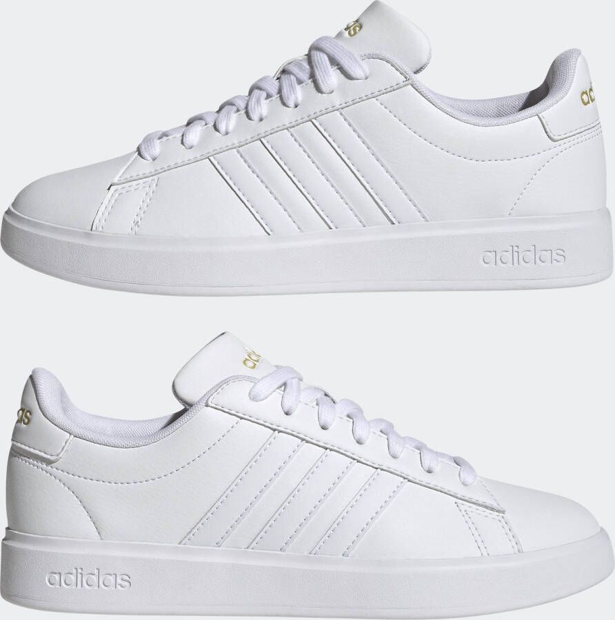 adidas Sportswear Grand Court Cloudfoam Lifestyle Court Comfort Schoenen Dames Wit