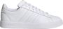 Adidas Sportswear Grand Court Cloudfoam Lifestyle Court Comfort Schoenen Dames Wit - Thumbnail 18