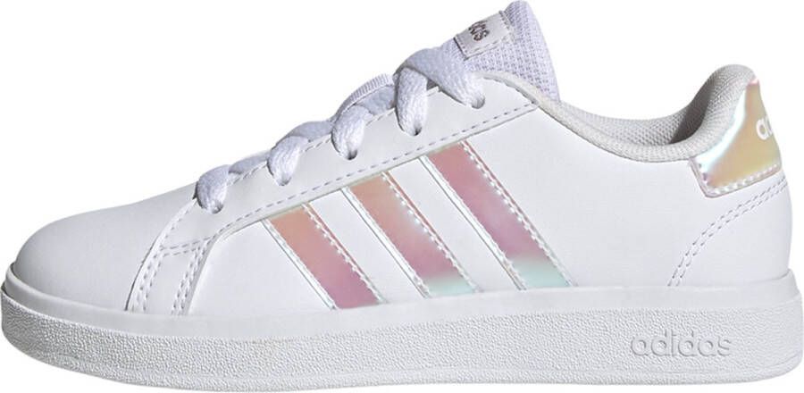 adidas Sportswear Grand Court Lifestyle Lace Tennisschoenen Kinderen Wit