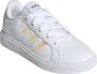 Adidas Sportswear Grand Court 2.0 sneakers wit metallic zilver Imitatieleer 38 2 3 - Thumbnail 113