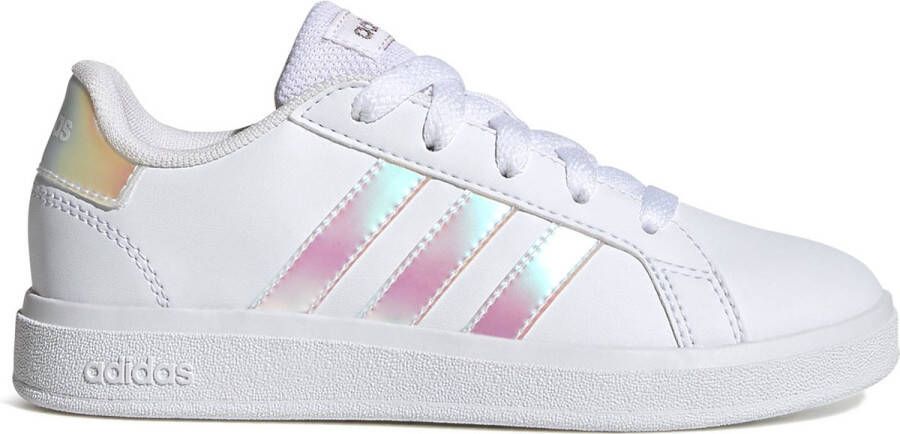 adidas Sportswear Grand Court Lifestyle Lace Tennisschoenen Kinderen Wit