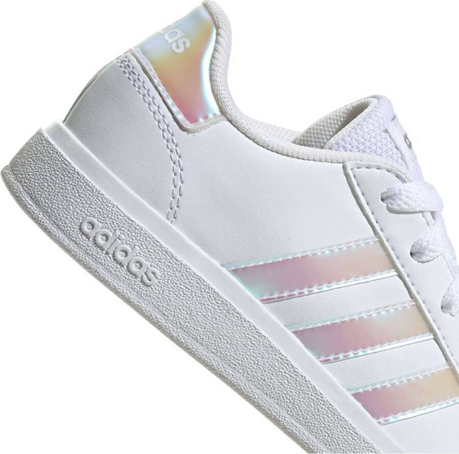 adidas Sportswear Grand Court Lifestyle Lace Tennisschoenen Kinderen Wit