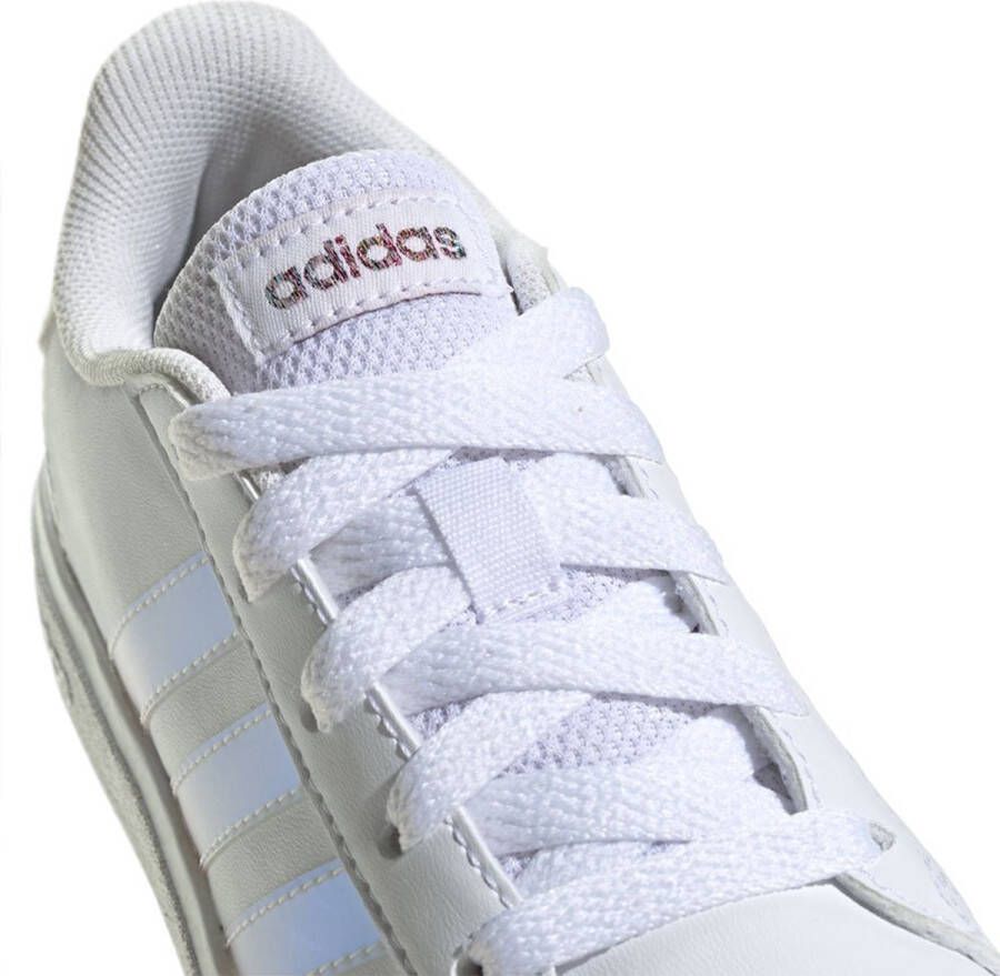 adidas Sportswear Grand Court Lifestyle Lace Tennisschoenen Kinderen Wit