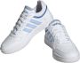 Adidas HOOPS 3.0 Low Dames Classic Sneakers Schoenen Wit-Gold HP7972 - Thumbnail 10