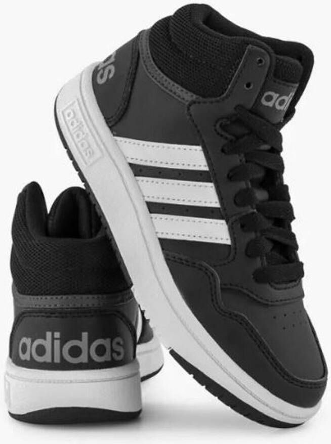 adidas Sportswear Hoops Mid Schoenen Kinderen Zwart