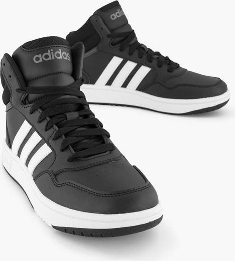 adidas Sportswear Hoops Mid Schoenen Kinderen Zwart