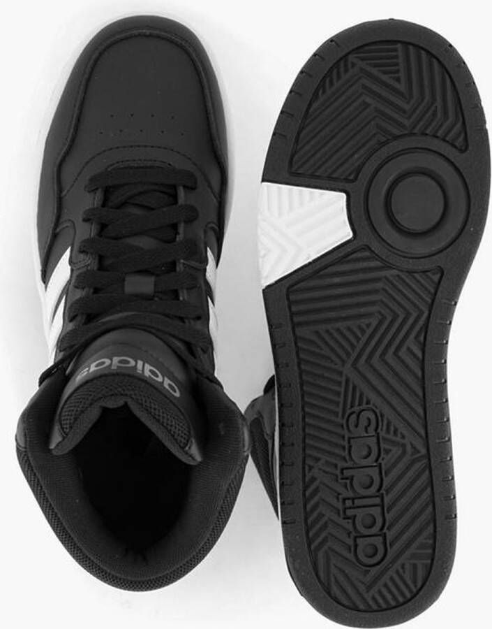 adidas Sportswear Hoops Mid Schoenen Kinderen Zwart