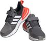 Adidas Sportswear Rapidasport Bounce Sport Running Schoenen met Elastische Veters en Klittenband Kinderen Grijs - Thumbnail 7