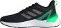 WEG ADIDAS SPORTSWEAR Response Super 2.0 Trainers Junior Core Black Iron Metalic Screaming Green - Thumbnail 4