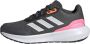 Adidas Sportswear RunFalcon 3 Sport Running Veterschoenen Kinderen Grijs - Thumbnail 12