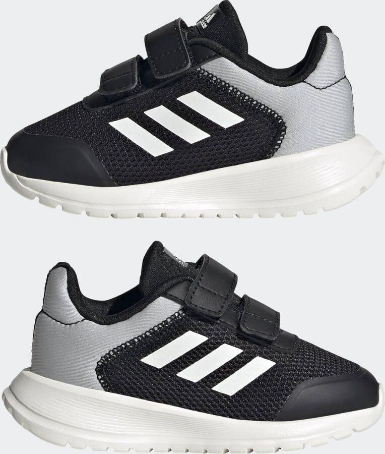 Adidas Sportswear Tensaur Run 2.0 sneakers Tensaur Run 2.0 zwart wit lichtgrijs Mesh 25 12 - Foto 9