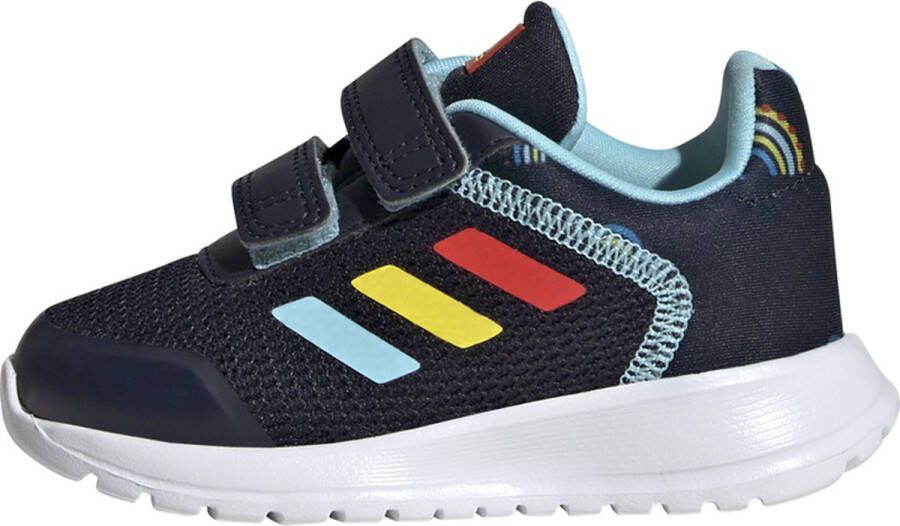 adidas Sportswear Tensaur Run Schoenen met Dubbel Klittenband Kinderen Blauw