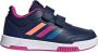 Adidas Sportswear Tensaur Sport 2.0 sneakers donkerblauw lichtblauw wit Imitatieleer 38 2 3 - Thumbnail 11