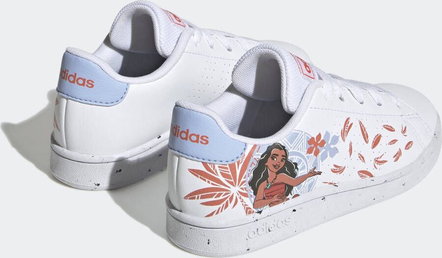 adidas Sportswear x Disney Advantage Moana Schoenen Kinderen Wit