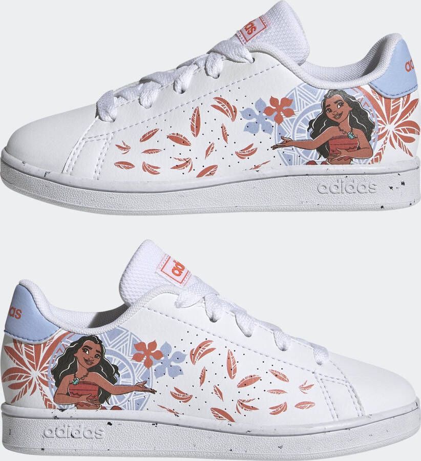 adidas Sportswear x Disney Advantage Moana Schoenen Kinderen Wit