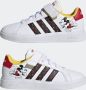 Adidas Sportswear x Disney Grand Court Mickey Lifestyle Court Schoenen met Klittenband Kinderen Wit - Thumbnail 9