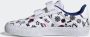 Adidas Sportswear x Marvel VULCRAID3R Spider- Lifestyle Skateboarding Schoenen met Klittenband Kinderen Wit - Thumbnail 5