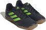 Adidas Super Sala 2 Zaalvoetbalschoenen (IN) Zwart Groen Bruin - Thumbnail 11