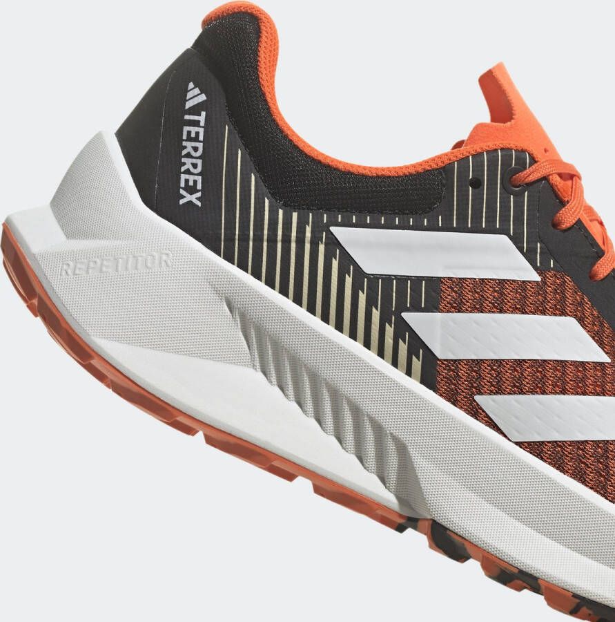 adidas TERREX Soulstride Flow Trail Running Schoenen Unisex Zwart