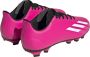 Adidas Perfor ce X Speedportal.4 flexible ground voetbalschoenen fuchsia wit zwart - Thumbnail 9