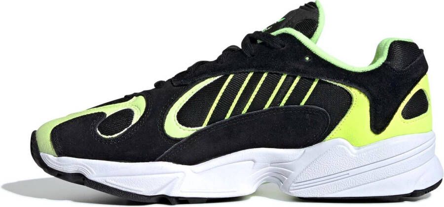 adidas Yung-1 Sneakers Mannen zwart lime groen wit