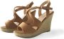 ADRIANA CARRILLO Sandalen op Sleehak Esperanza Dames YD-HY-607 APRICOT - Thumbnail 3