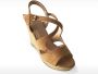 ADRIANA CARRILLO Sandalen op Sleehak Esperanza Dames YD-HY-607 APRICOT - Thumbnail 4