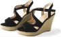 ADRIANA CARRILLO Sandalen op Sleehak Esperanza Dames YD-HY-607 BLACK - Thumbnail 2