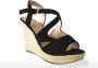 ADRIANA CARRILLO Sandalen op Sleehak Esperanza Dames YD-HY-607 BLACK - Thumbnail 4