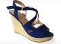 ADRIANA CARRILLO Sandalen op Sleehak Esperanza Dames YD-HY-607 BLUE - Thumbnail 3