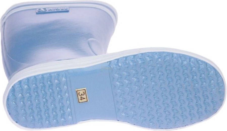 Aigle Lollypop Bleu Ciel Blauwe Regenlaars