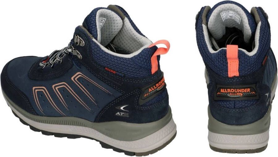 Allrounder -Dames blauw wandelschoenen