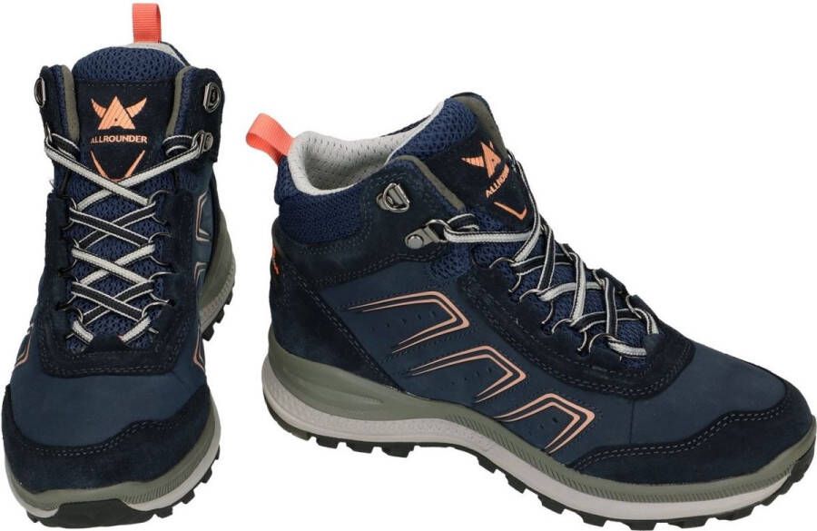 Allrounder -Dames blauw wandelschoenen