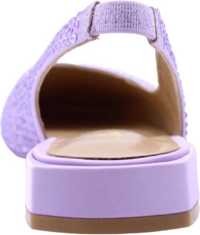 Alma en Pena Peep Toe Peep Heel Purple