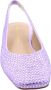 Alma en Pena Peep Toe Peep Heel Purple - Thumbnail 4