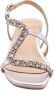 Alma en Pena Gouden Sandalen Elegant Comfortabel Voetbed Beige Dames - Thumbnail 11