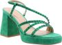 Alma en Pena Stijlvolle Wedges voor elke gelegenheid Green Dames - Thumbnail 7