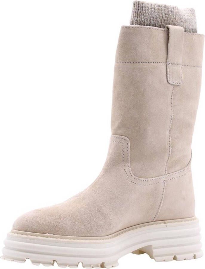 ALPEWOMAN 2511 boots dames wit calcare suede