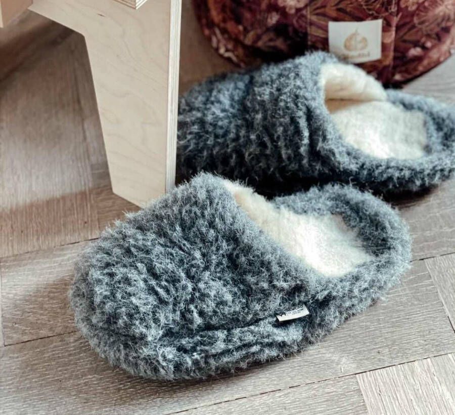 Alwero sloffen Basic Slipper Antraciet 41