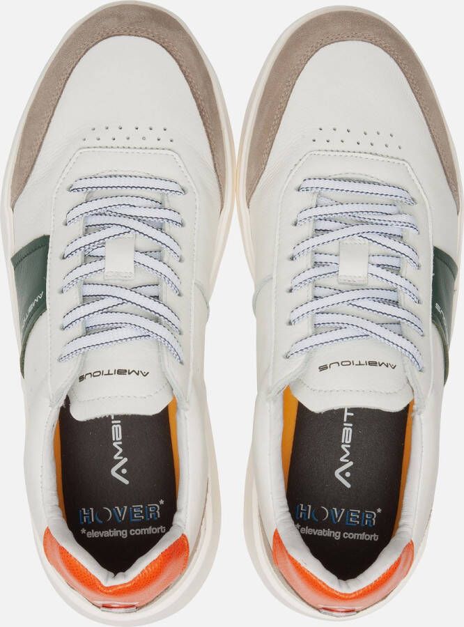 AMBITIOUS Hover Sneakers wit Leer